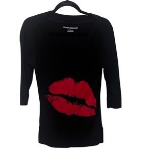 Norma Kamali Lip Tee M